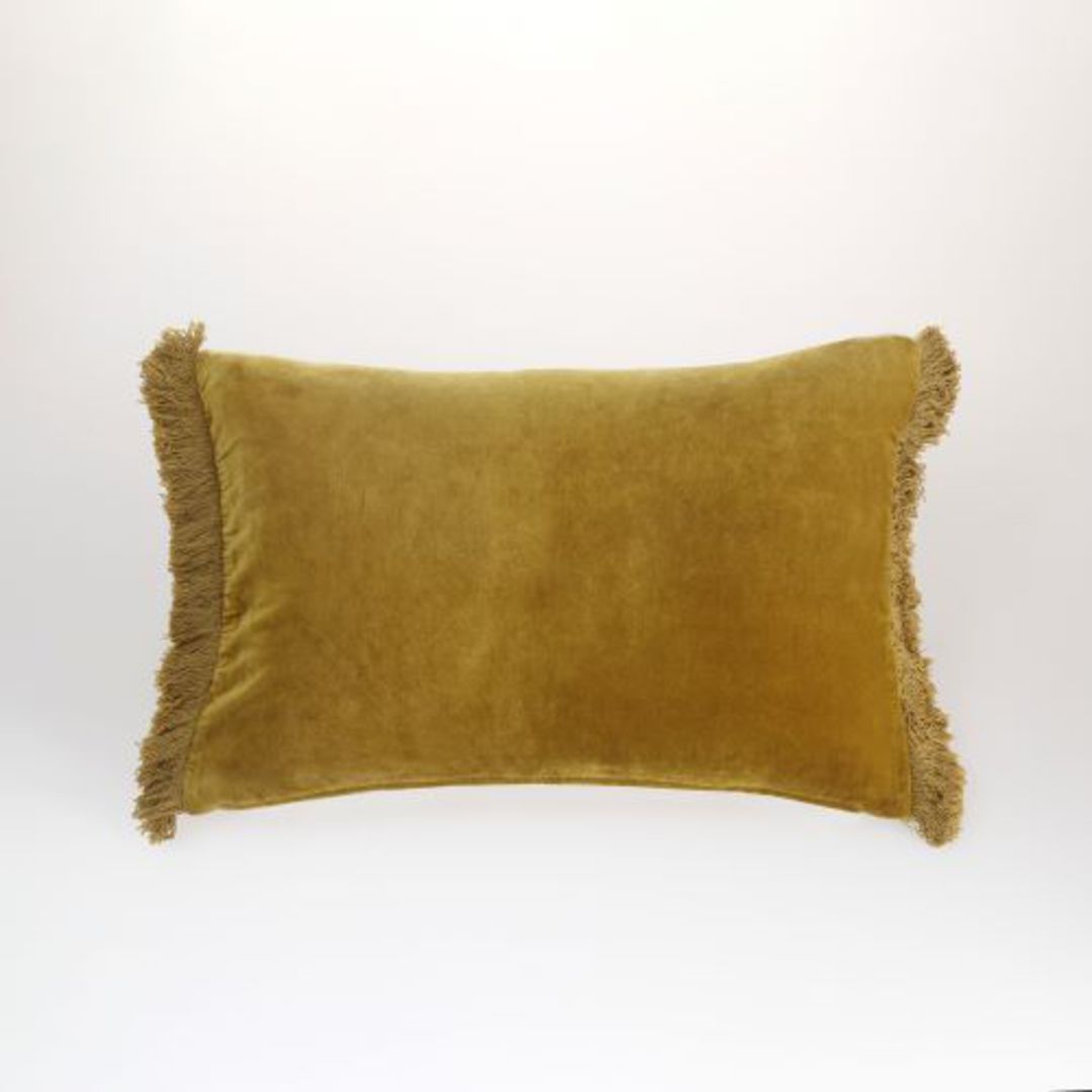 MM Linen - Sabel Cushions - Mustard image 1